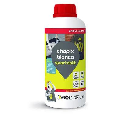 Aditivo para Concretos e Argamassa Chapix Blanco Alta Aderência Bivolt Quartzolit 1L