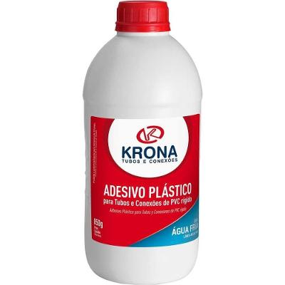 Adesivo para PVC 519 Soldagem Tubos e Conexões PVC Rígido Incolor Krona