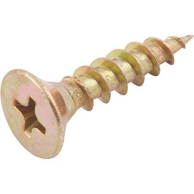 Parafuso para Madeira 2939452000 com Acabamento Bicromatizado Amarelo Vonder 4,5X20MM