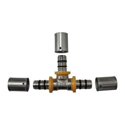 Acessórios para Gás Pex Tee para Gás Dn20 Conexão Tubos Multicamada Bivolt Astra DN20