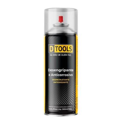 Desengripante Óleo Desengripante 300ML Solta Peças Lubrificante Protetor Bivolt Dtools