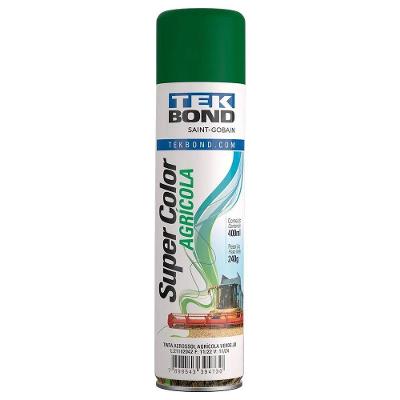 Tinta Spray Agrícola Verde Jd Tekbond 400ML para Reparos
