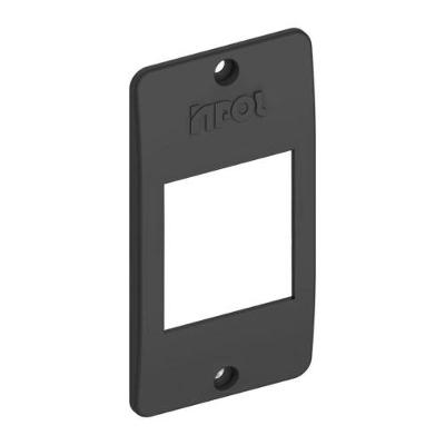 Tampa 2 Teclas B 3-4'' 24395 para Eletroduto com Isolamento Eletrico Preta Inpol