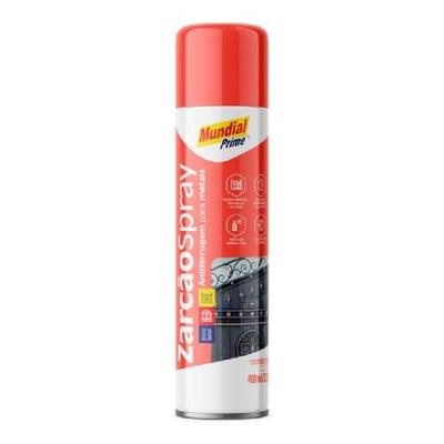 Spray Antiferrugem Mundial Prime Anticorrosivo e Antioxidante Cinza 400ML
