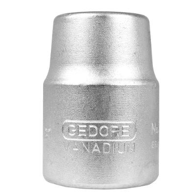 Soquete Sextavado 017407 com Encaixe 3-4 Acabamento Niquelado Gedore 30MM