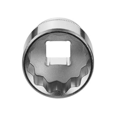 Soquete Estriado R61102206 com Borda Serrilhada Aço Cromo-Vanádio Gedore 22MM