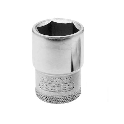 Soquete Estriado Gedore Red Encaixe 1-2 18MM Borda Serrilhada Duplo Acabamento