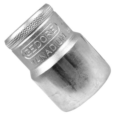 Soquete Estriado 22mm X 1.1-2 com Paredes Resistentes 22MM Gedore