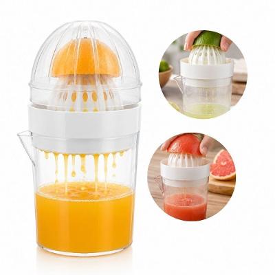 Espremedor de Frutas Manual Portátil Fit Plástico Resistente Extração Direta 510ML BPA Free