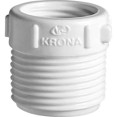 Bucha de Redução Roscável 208 para Água Fria 3-4" X 1-2" Branca Krona