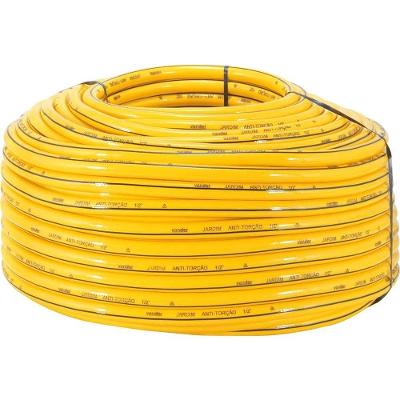 Mangueira para Jardim 3121120111 Antitorção Sistema Amarelo Vonder PVC 1-2 100M