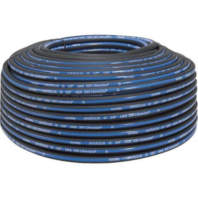 Mangueira para Ar e Água Sob Pressão 8006340000 Alta Resistência Preto Vonder 300 LBF-POL²
