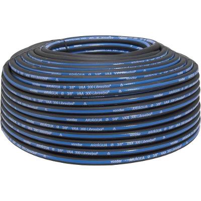 Mangueira para Ar e Água 8006380000 300 LBF-PO² 3-8 - 9,5 mm Preto Vonder