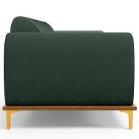 Sofá 04 Lugares Kiev 260 Cm Verde Musgo C-117 - 5