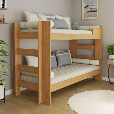 Beliche Solteiro Flórida com Escada MDF Amadeirado Tigus Móveis 211CM