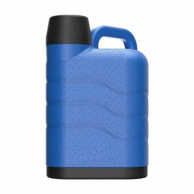 Garrafa Termica Garrafao Isotermico Conserva Bebidas Plastico com Alca Azul 5L Invicta