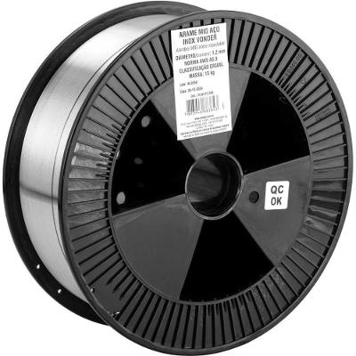 Arame MIG ER 309L para Solda em Aço Inox 309LSi 1,2MM 15KG Vonder