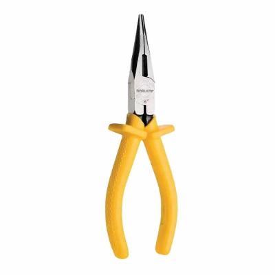 Alicate de Bico Alicate Telefone 6 1-2 Bico Reto Trabalhos de Precisão Preto Robust