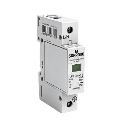 DPS Supressor Surto Tetrafasico 20KA para Quadro de Distribuicao Bivolt Soprano