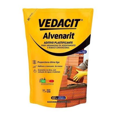 Aditivo para Argamassas Alvenarit Melhora Aderência Pronto para Uso 900ML Vedacit