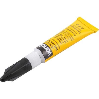 Adesivo Instantâneo 1662035000 Colagem Transparente Baixa Viscosidade Cura Rápida Vonder 3,5G