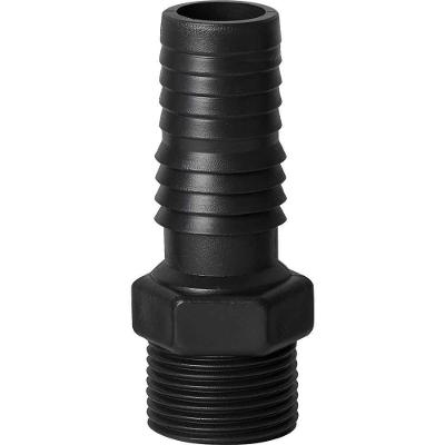 Adaptador para Mangueira AD57N com Rosca Externa 1.1-2 Polipropileno Preto Rebouças