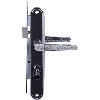 Fechadura Externa 602-03 para Serralheiro Perfil Estreito Cromado Broca 20MM