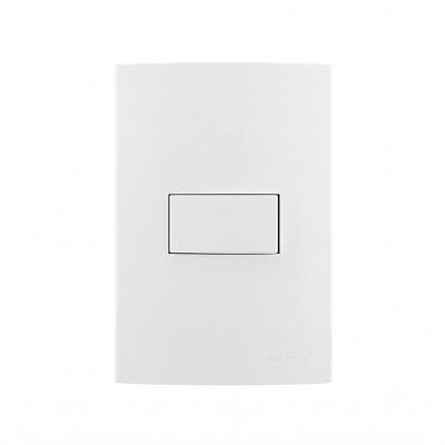 Interruptor Paralelo Clean 10A Bivolt Fosco Branco Margirius 4X2