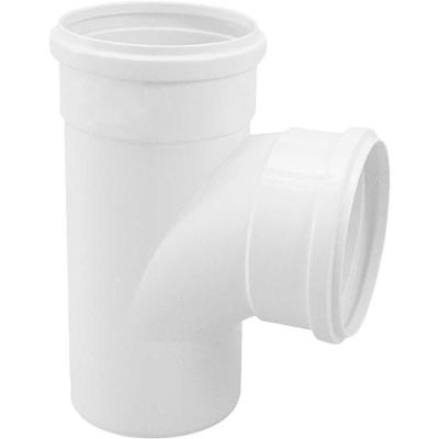 Tê para Esgoto 659 com Instalação Vertical Ou Horizontal Branco Krona DN 50