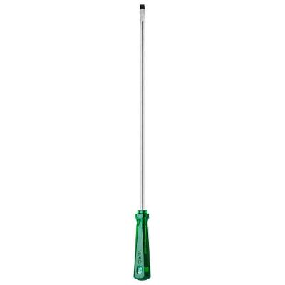 Chave de Fenda Simples 3-8x12" com Haste Cromo-Vanádio e Cabo Verde Sata