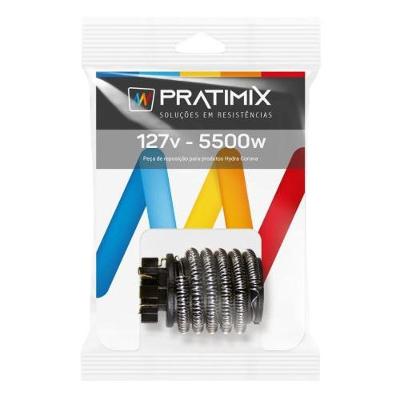Resistência Corona II 4T 5500W Lorenzetti Acqua 110V Pratimix