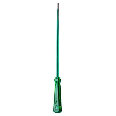 Chave de Fenda Isolada SATA 3-16x6" com Haste em Cromo-Vanádio e Cabo PVC Verde