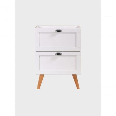 Gabinete para Banheiro Milano Retrô 3 Gavetas MDF 60CM On Móveis