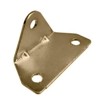 Cantoneira Dtools 3 Furos Bicromatizada para Móveis Inox 5CM