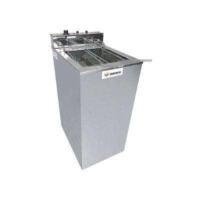 Fritador Elétrico SFAO6 com Água e Óleo 29L Cuba em Aço Inox Cinza Venâncio
