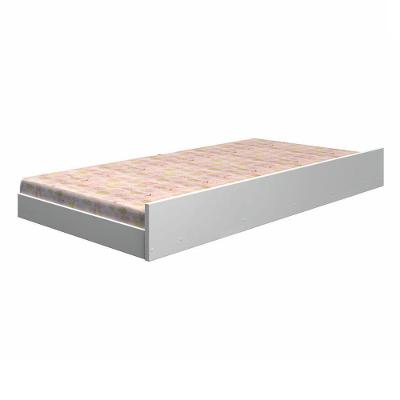 Cama Auxiliar Infantil Cama Auxiliar 880mm MDF Branco Tigus Móveis