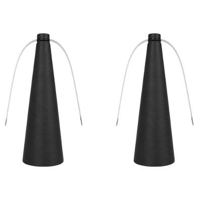 Ventilador Repelente de Insetos com Barreira Física Preto Kit 2 Unidades