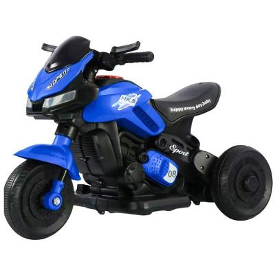 Moto Elétrica Infantil Dark 6V com Luz Som Frente e Ré Azul Unitoys