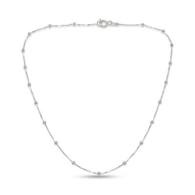 Gargantilha CADC000291VD50 Prata 925 com Esferas 2.0MM Prateado