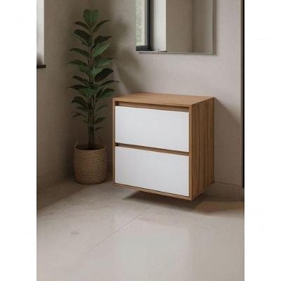 Gabinete para Banheiro Dubai Suspenso 1 Porta 1 Gaveta MDF 60CM On Móveis