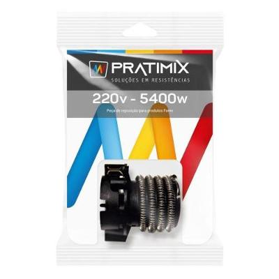 Resistência para Chuveiro Pratimix Super Ducha 3t 5400W 220V