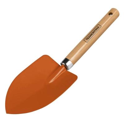 Pá de Jardinagem Pazinha Larga para Cavar e Transportar Terra Inox Tramontina