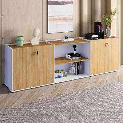 Armário para Escritório F5 4 Portas 2 Prateleiras MDP 240CM F5 Office