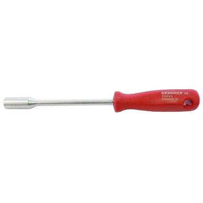 Chave Canhão 4 Polegadas em Aço Cromo Vanádio Cabo Ergonômico Vermelho Gedore