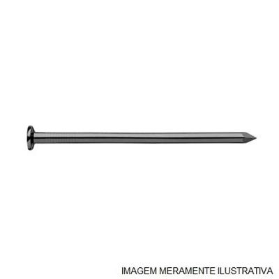 Prego com Cabeça 25 Jp X 72 Lpp com Corpo Liso em Aço Inox Gerdau 1KG