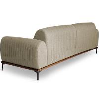 Sofá 2 Lugares Para Sala De Estar Molino 150 Cm Bege C-129 - 5