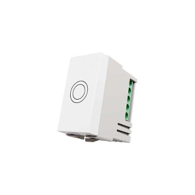 Módulo Interruptor Paralelo Touch Infiniti Plus Alto Brilho Branco Margirius