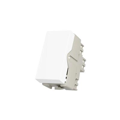 Módulo Interruptor Simples Infiniti Plus Alto Brilho Branco Margirius