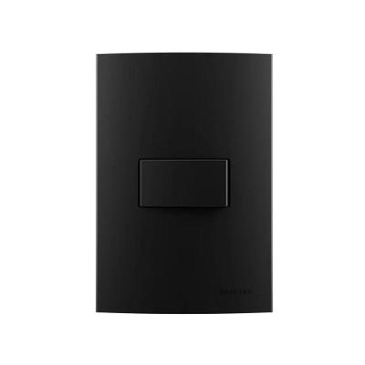 Interruptor Paralelo Clean 10A com 1 Tecla Preto Ebony Margirius