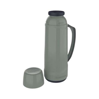 Garrafa Térmica Cristal para Bebidas Quente e Fria Isolamento para Uso Diário Verde 1L Soprano